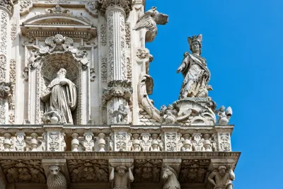 Particolare del Duomo di Lecce