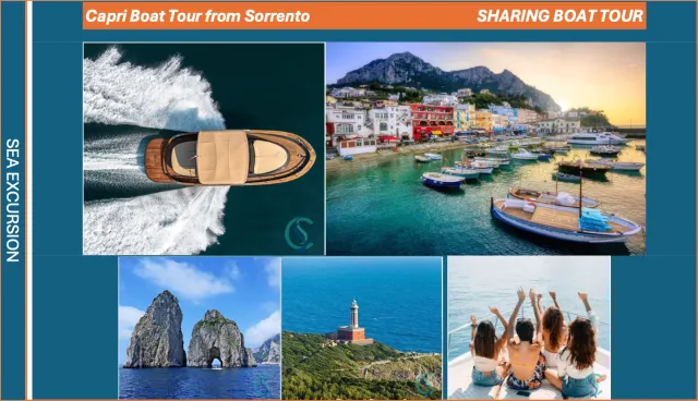 Tour in barca a Capri ore 11:00