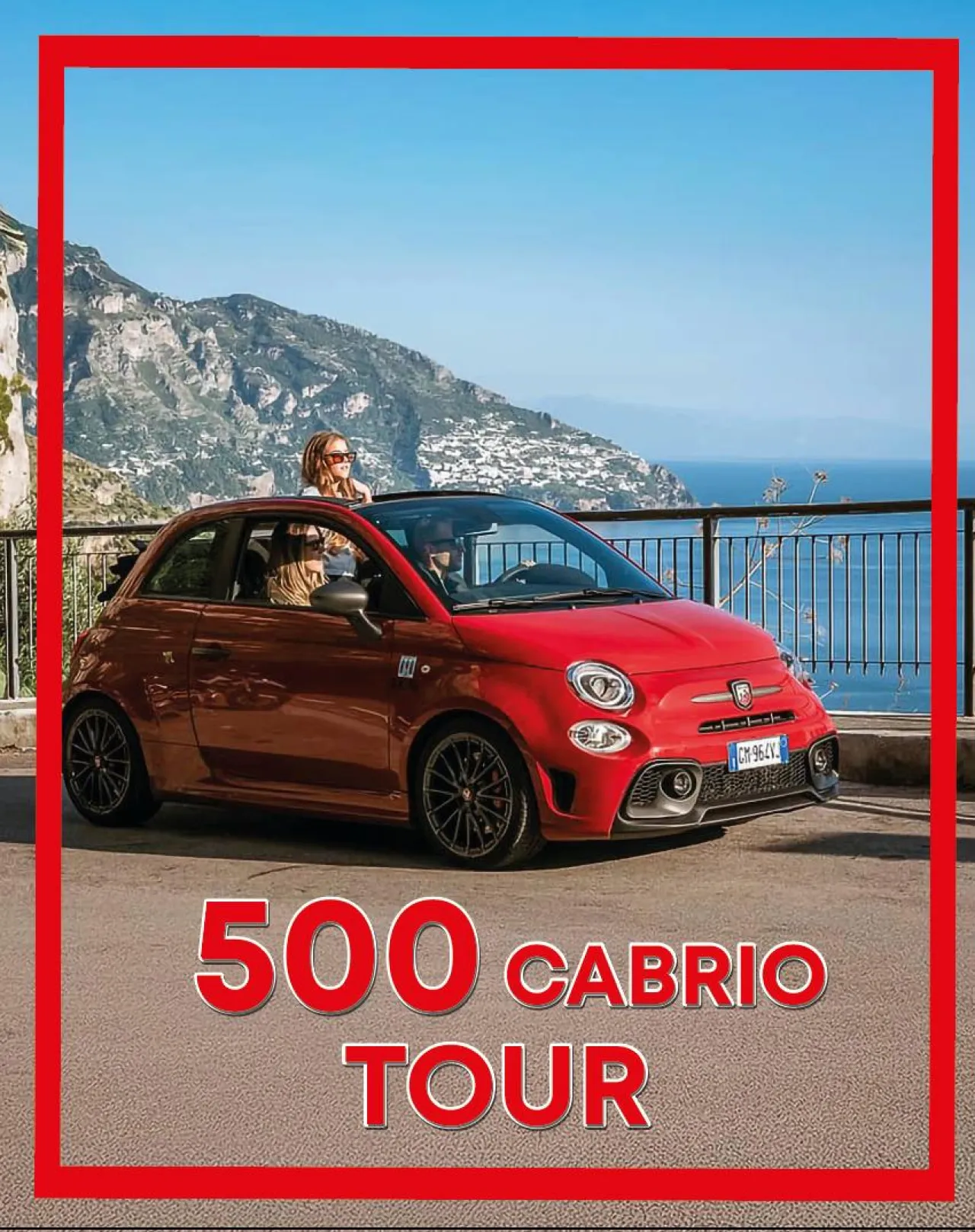 Fiat 500 Cabrio Tour: Dolce Vita sulla Costiera Amalfitana