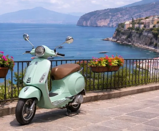 noleggio vespa con bauletto 