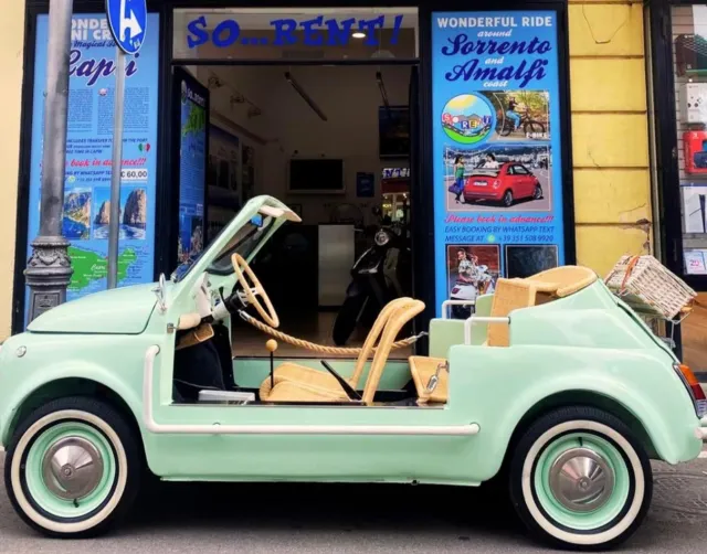 Fiat 500 Spiaggina d'epoca : Vintage Tour 