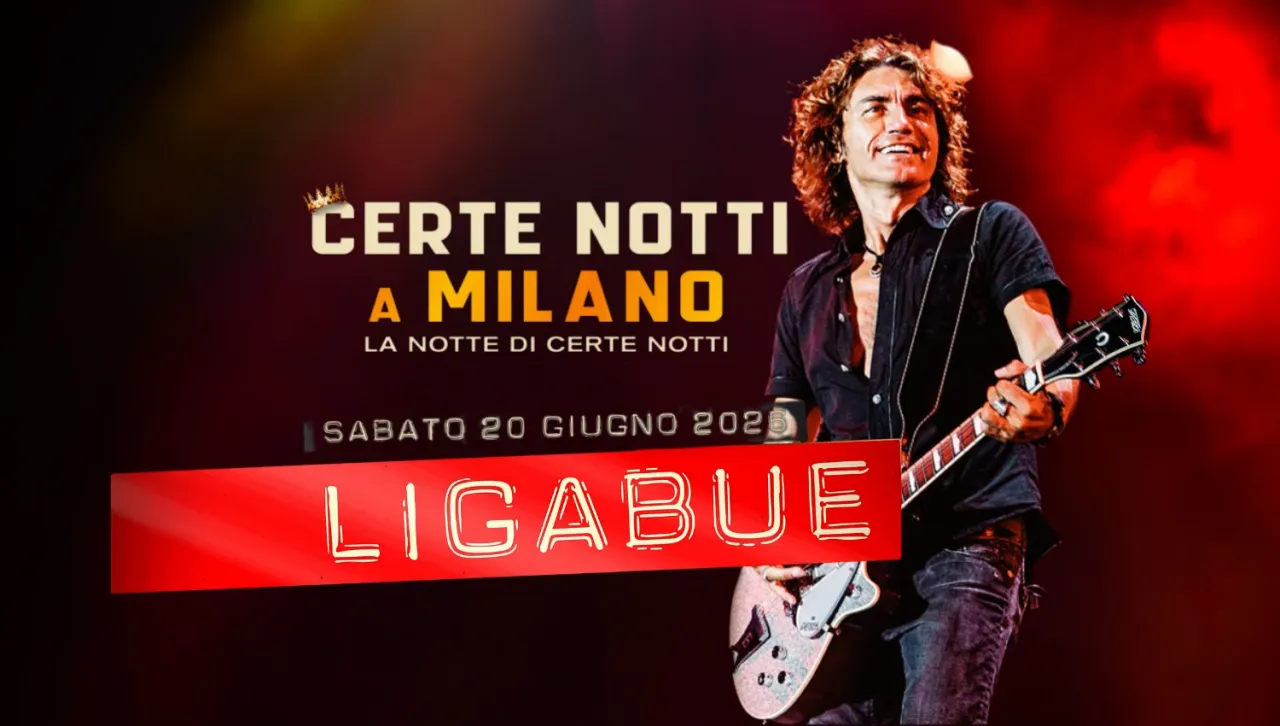 Concerto Ligabue - Sab. 20 Giugno 2026 
